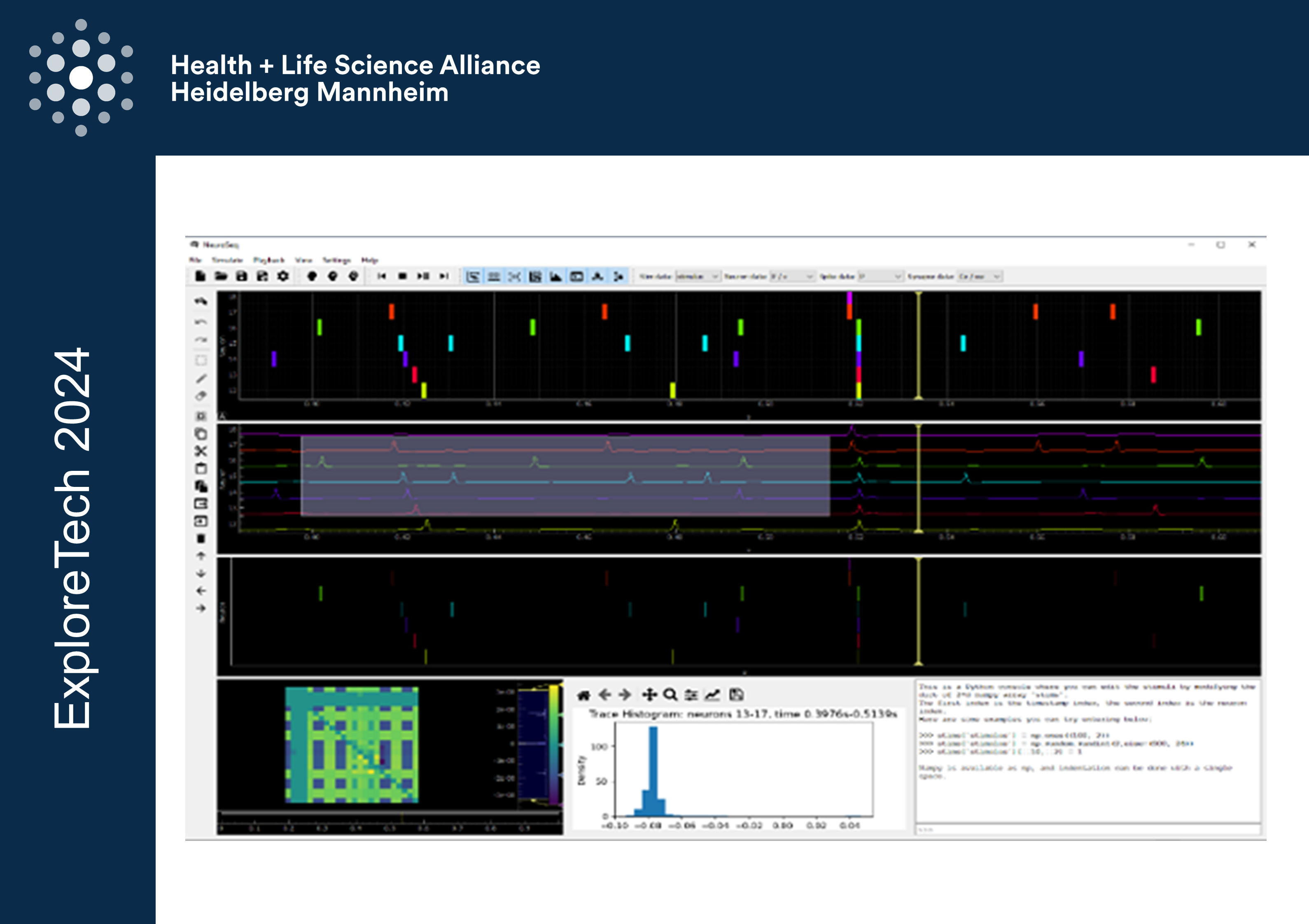 Neuronal circuit all optical programming environment